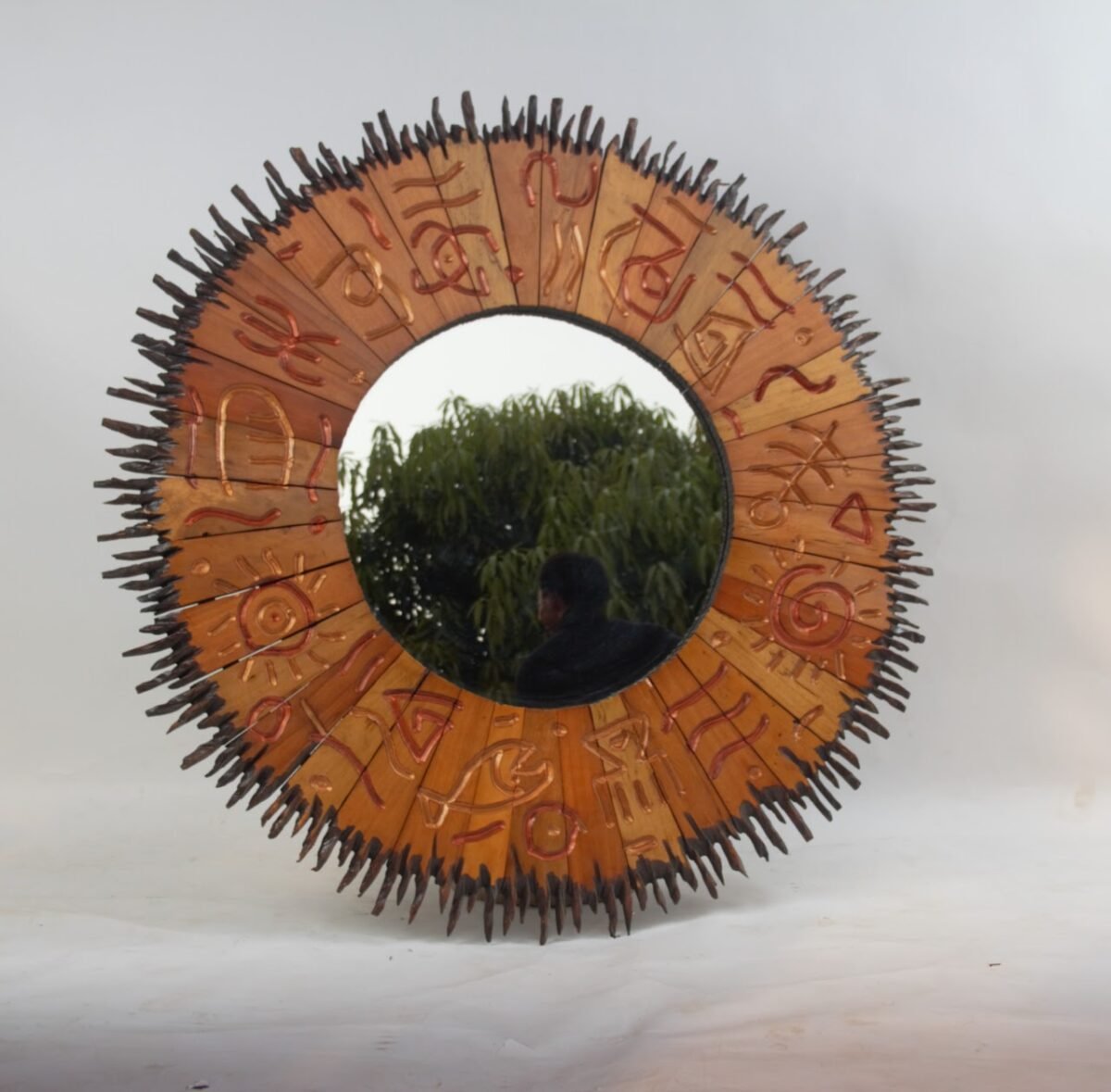 Crystal wall mirror - Image 1