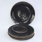 Modern Flat Plate & Saucer Set