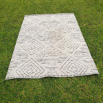 Geometric Diamond Pattern Area Rug
