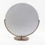 Glass and brass home decor