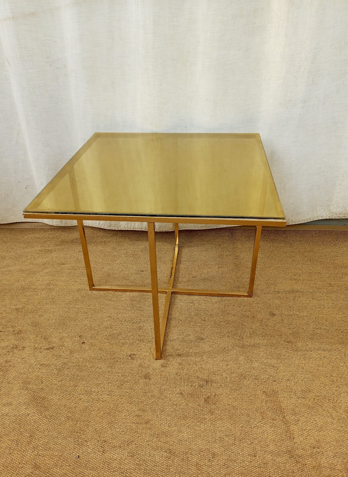 Glass Coffee End Table - Image 1