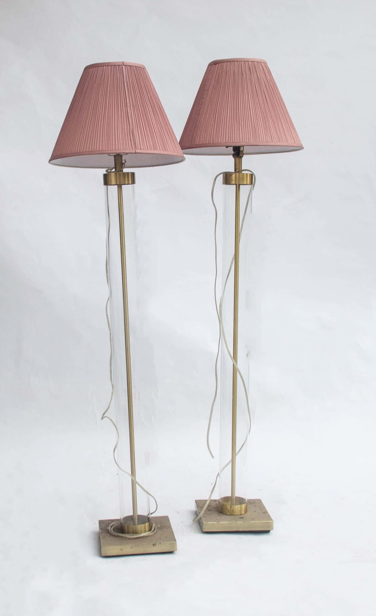 Glass floor lamp 2 Glass Floor Lamp - Image 1