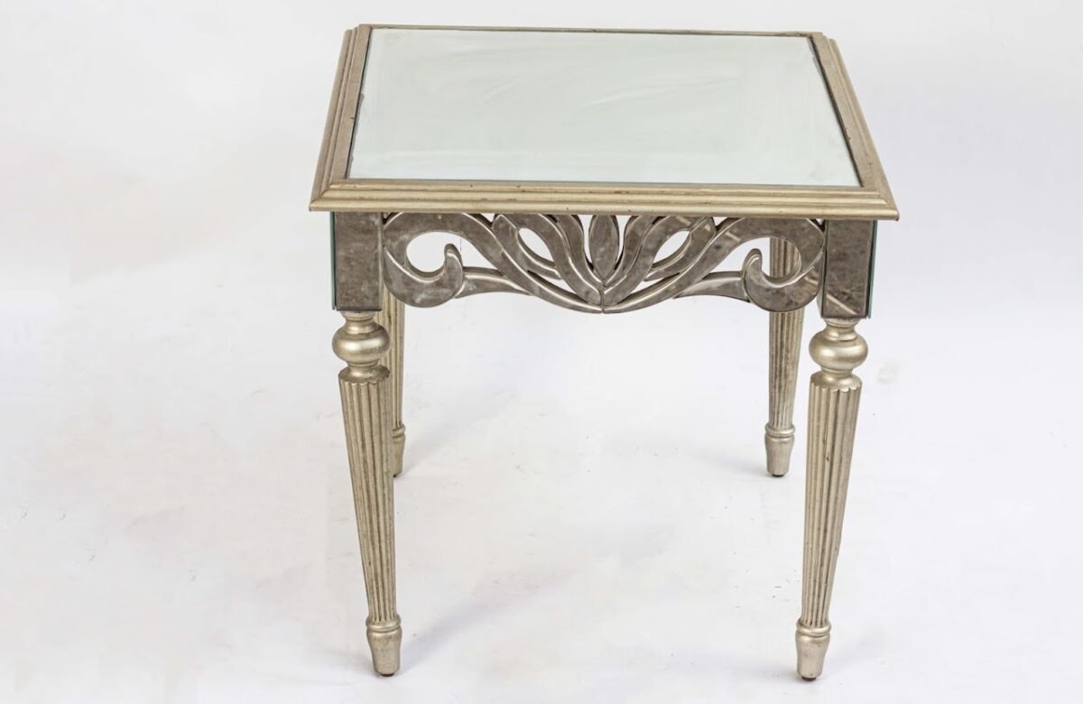 Glass top side table Glass top side table - Image 1