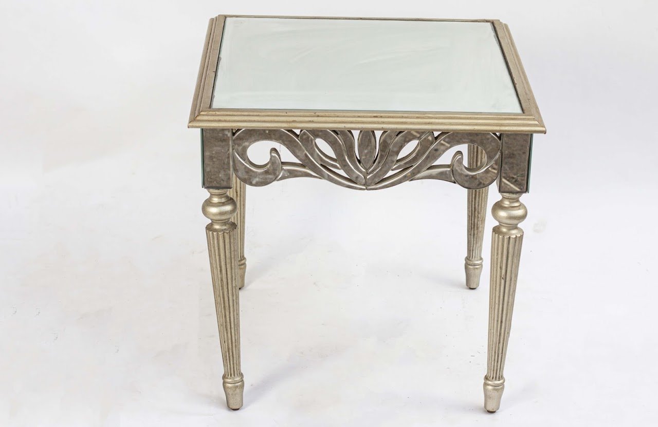 Glass top side table Glass top side table - Image 1