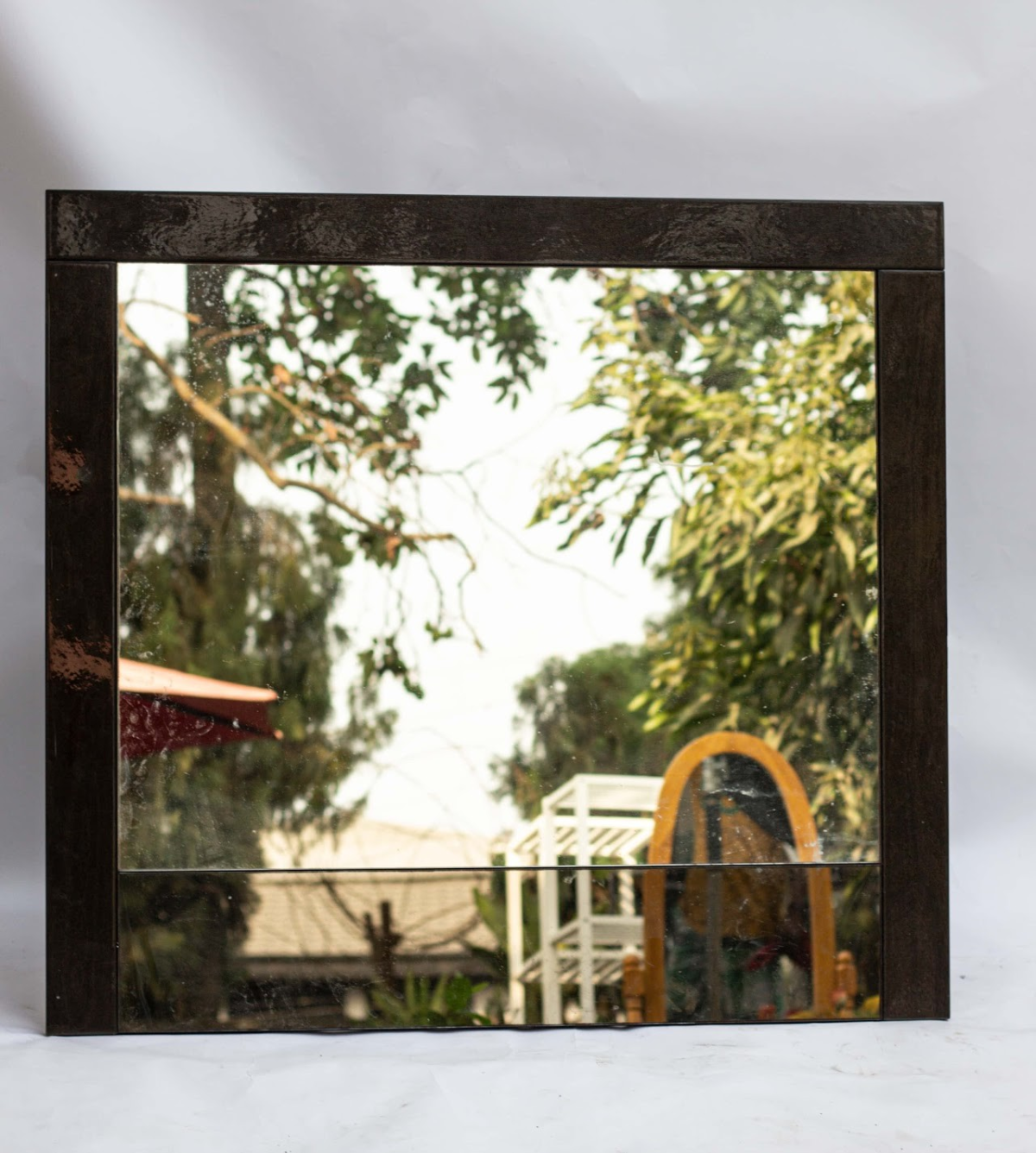 Glossy Frame Wall Mirror - Image 1
