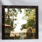 Glossy Frame Wall Mirror