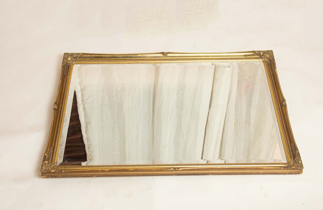 Gold antique Frame Mirror Gold antique Frame Mirror - Image 1