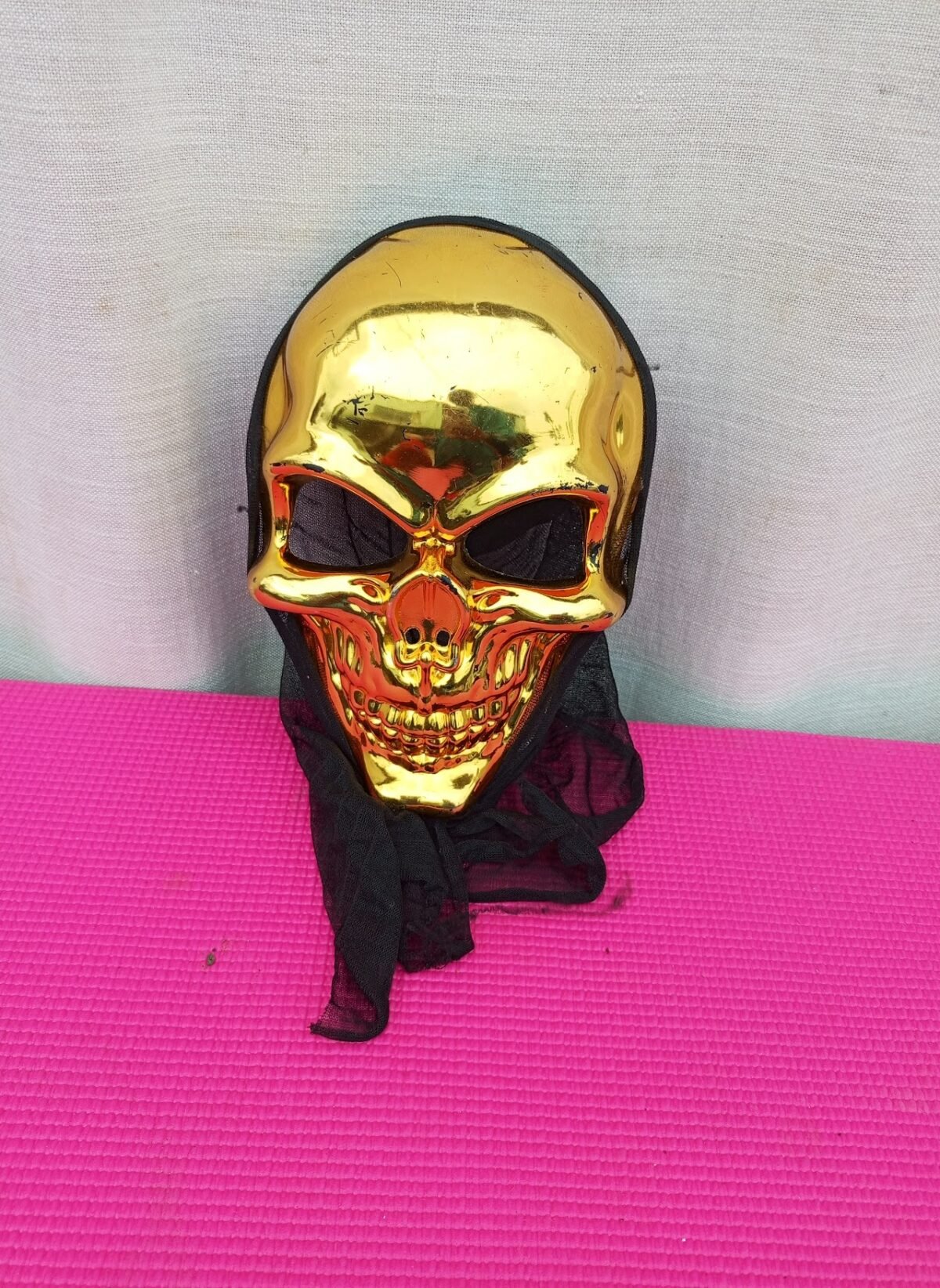 Golden skeleton mask Golden skeleton mask - Image 1