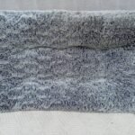 Grey Fluffy throw Pillow