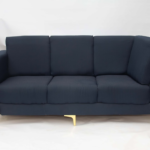 Blue half L-shaped Sofa
