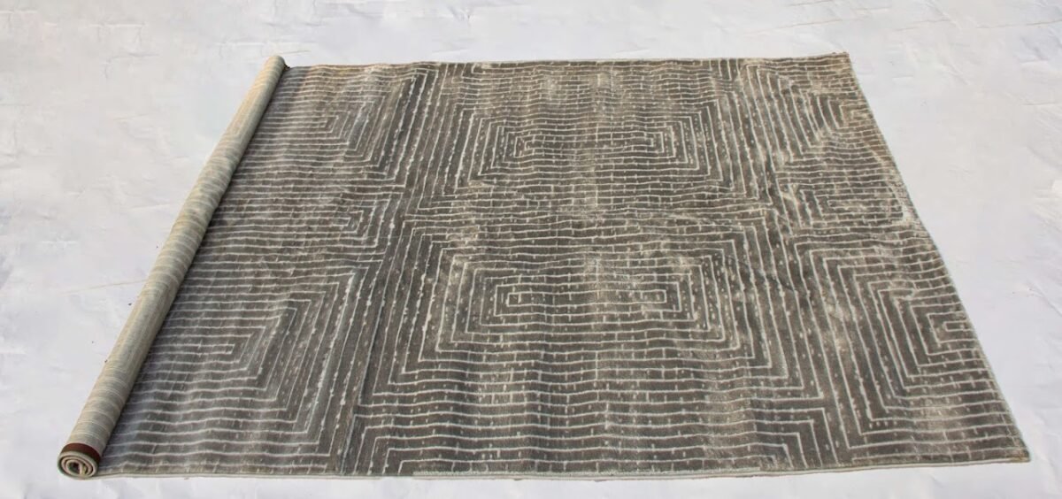Hand-Knotted Area Rug - Image 1