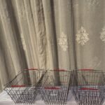 Handheld iron Shopping Baskets