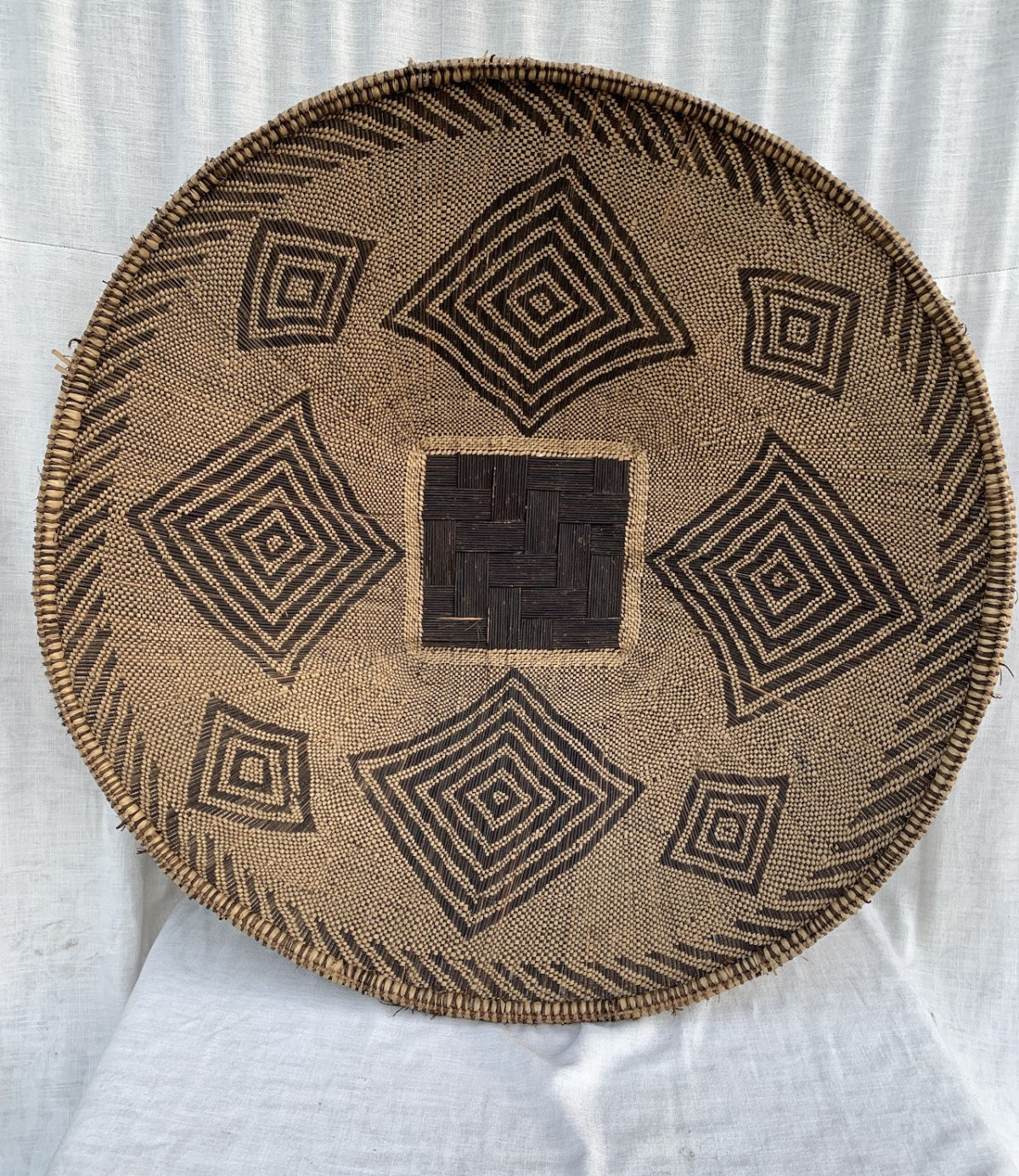 Handmade Woven Basket - Image 1