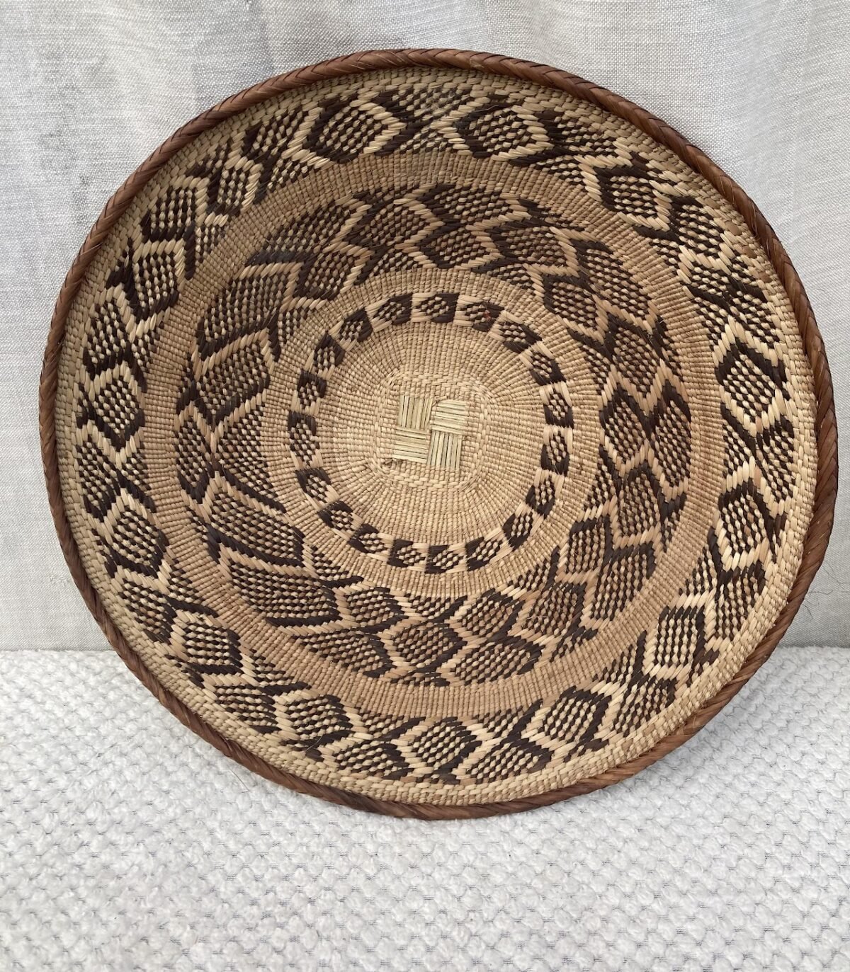 Handwoven Binga basket Handwoven Binga Basket - Image 1