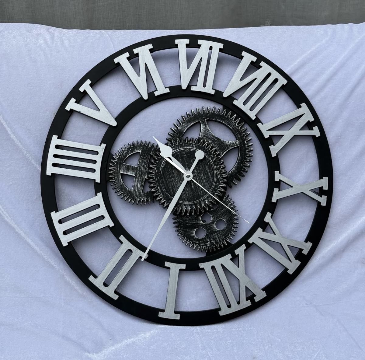 Industrial Steampunk Skeleton Wall Clock Industrial Steampunk Skeleton Wall Clock - Image 1