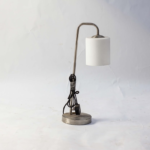 Industrial touch table lamp