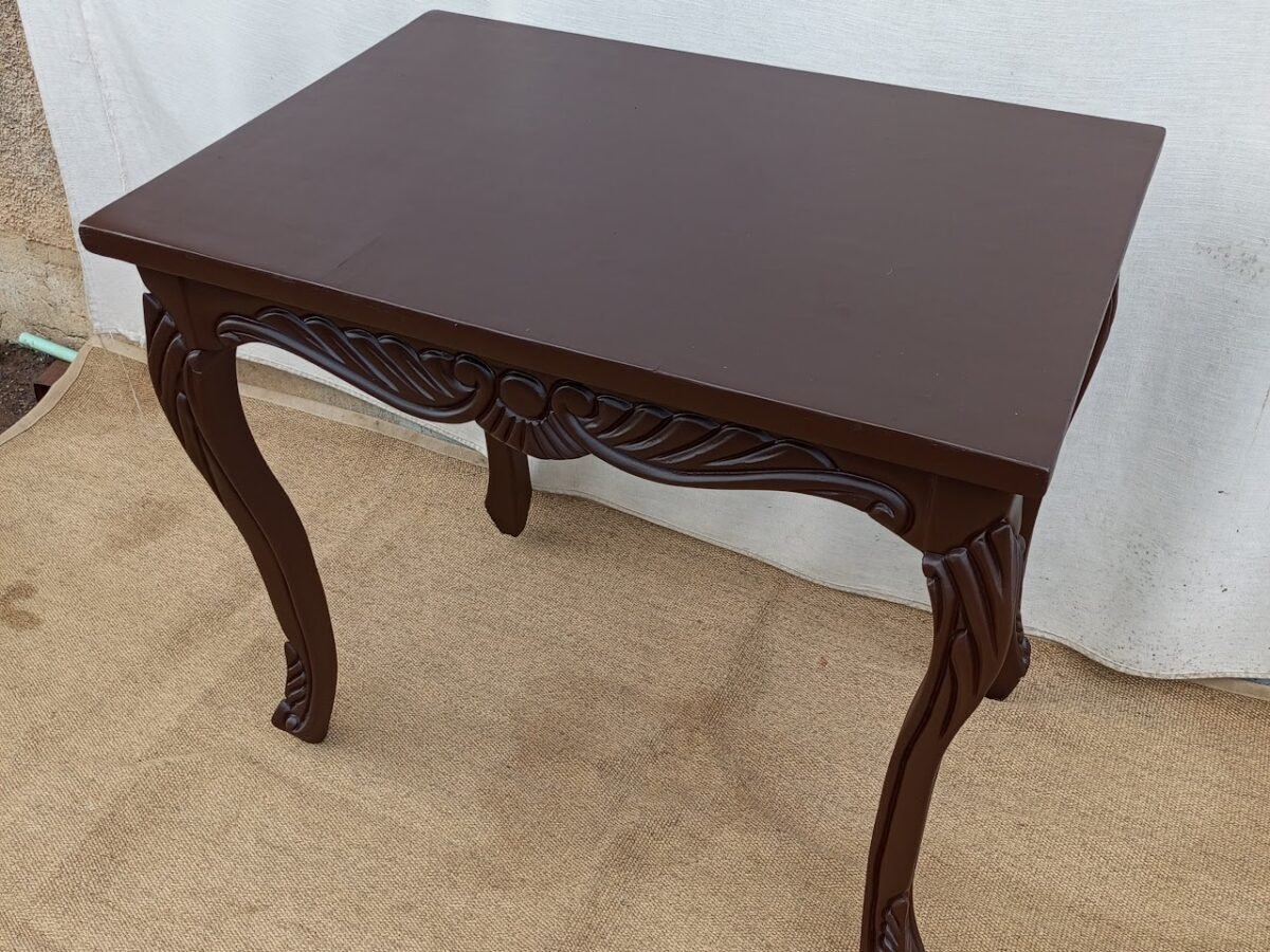 Irish Georgian Carved Mahogany Table Irish Georgian Carved Mahogany Table - Image 1