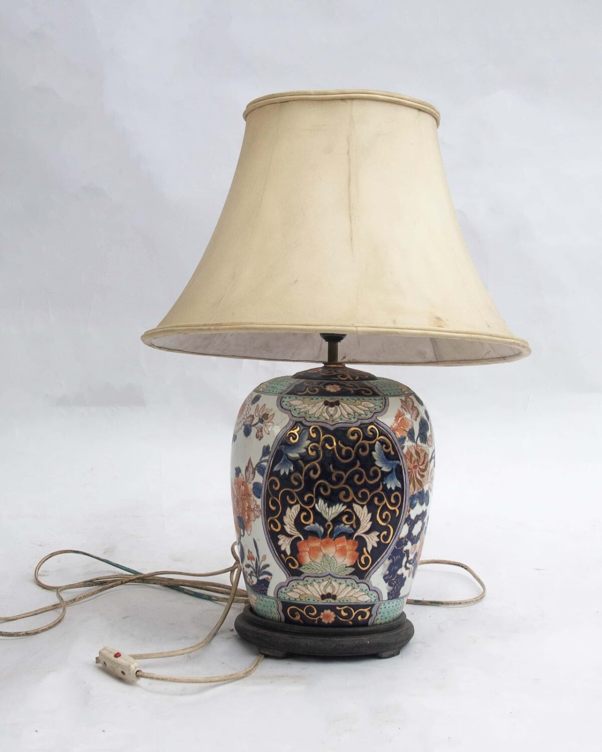 Japanese Porcelain Lamp Japanese Porcelain Lamp - Image 1