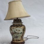 Japanese Porcelain Lamp