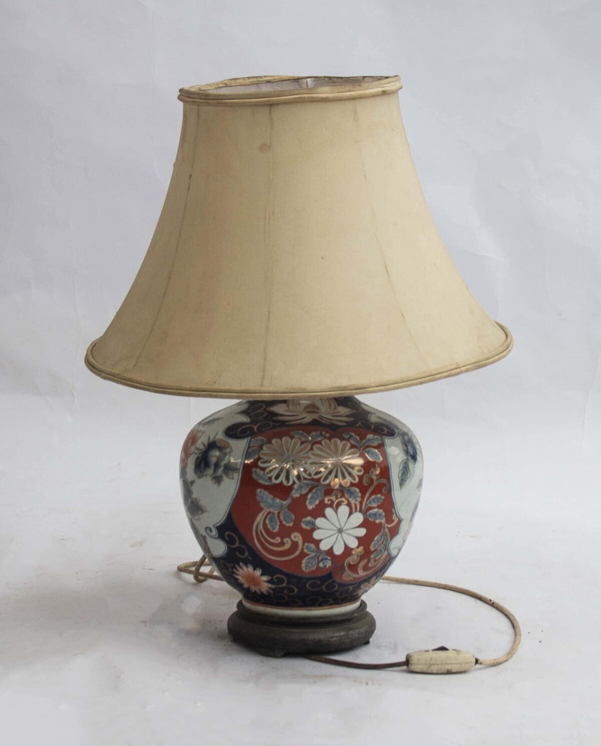 Japanese Porcelain Lamp 3 Japanese Porcelain Lamp - Image 1