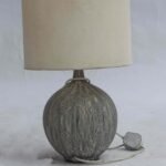 John Lewis ebony table lamp