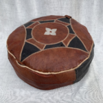 Leather Ottoman