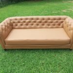 Light Brown Chesterfield Sofa