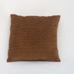Light Brown Velvet throw pillow
