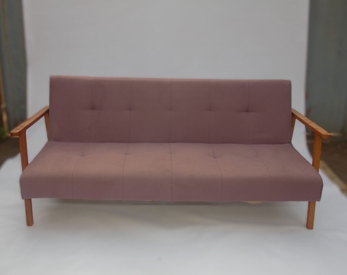 Lilac color 3seater chair Lilac color 3seater chair - Image 1