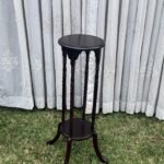 Mahogany Plant Stand