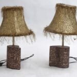 Mesh light table lamp