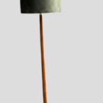 Mid-Century Sage Floor Lamp