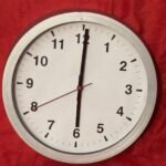 Minimalist Analog Wall Clock