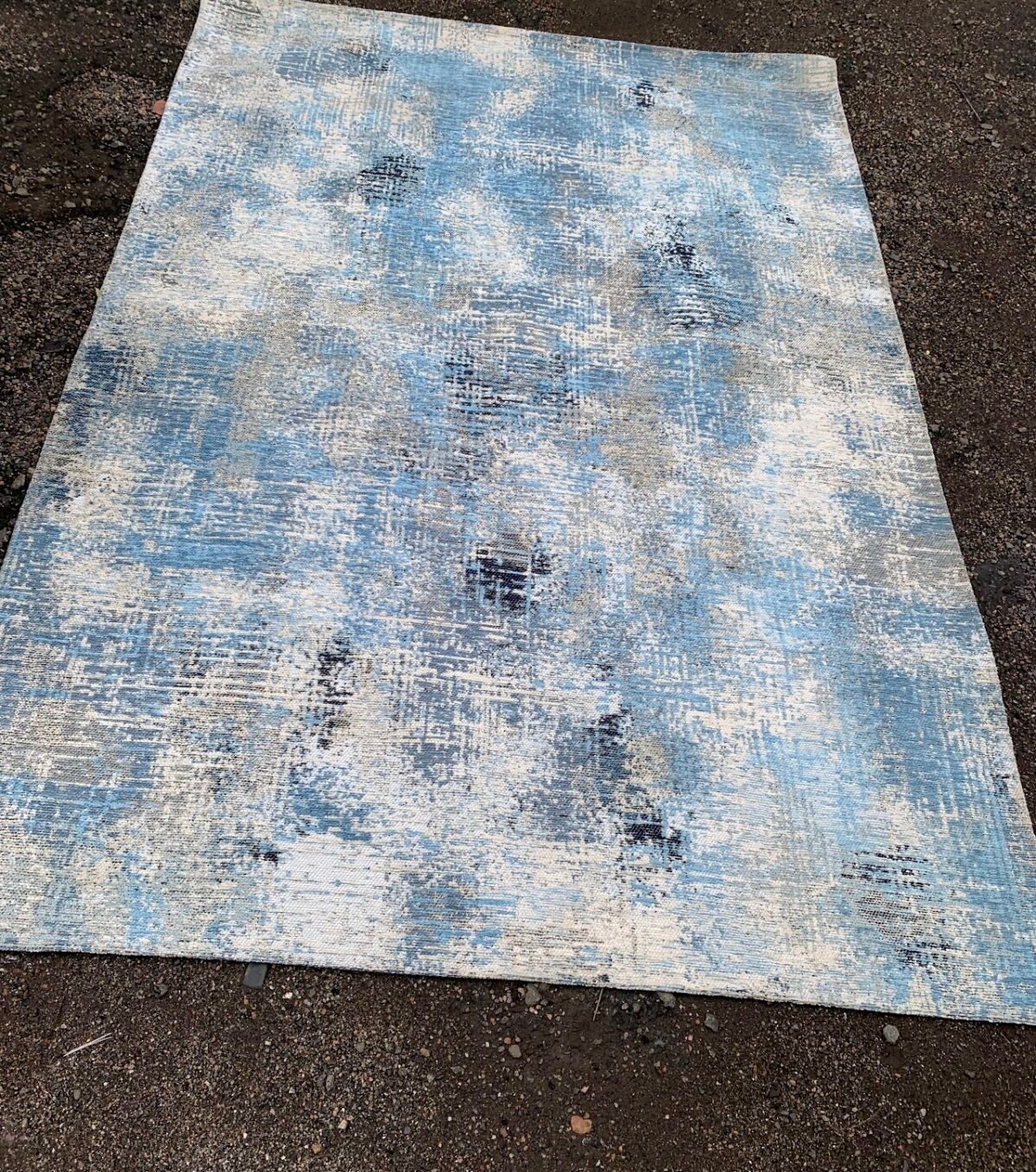 Modern Abstract Area Rug Modern Abstract Area Rug - Image 1