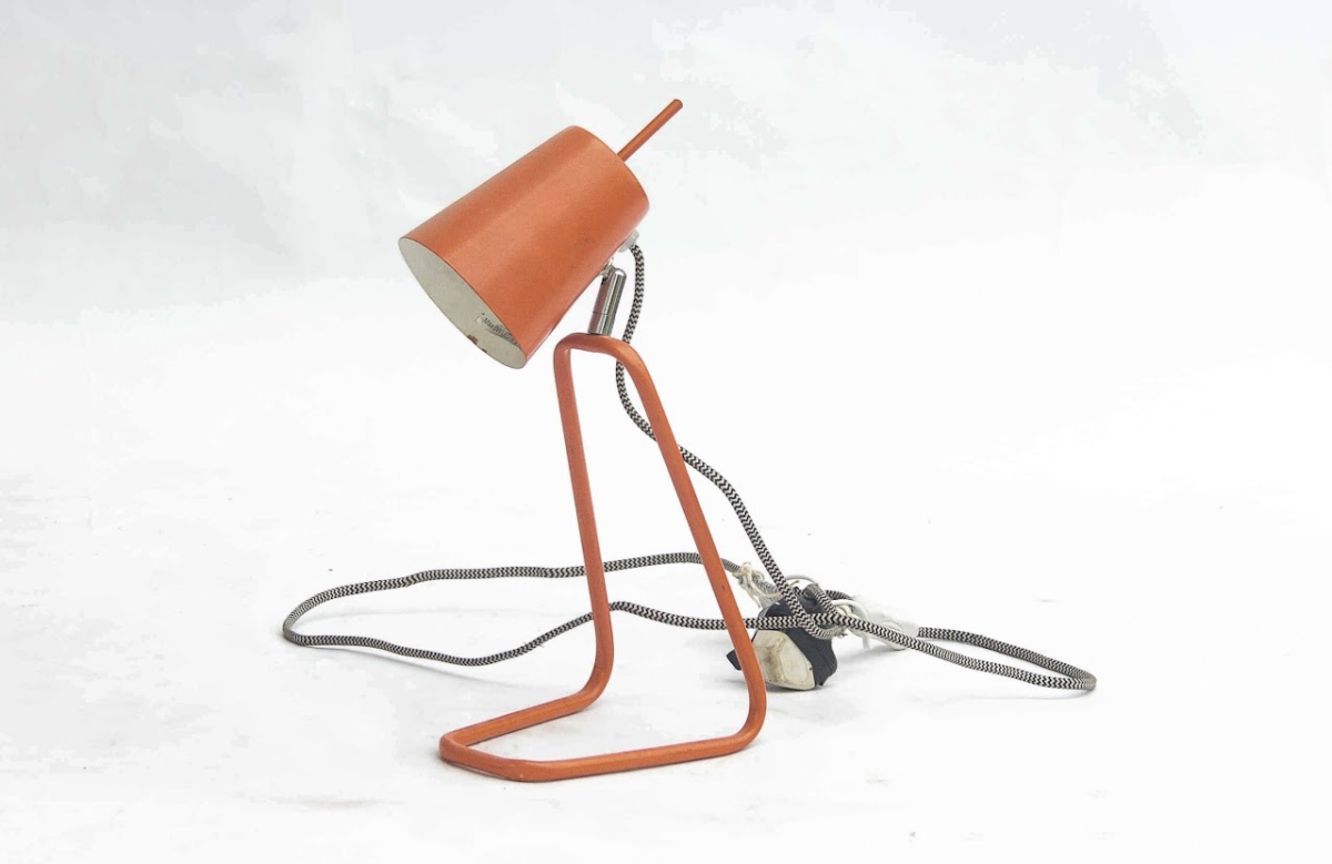Orange Table Lamp - Image 1
