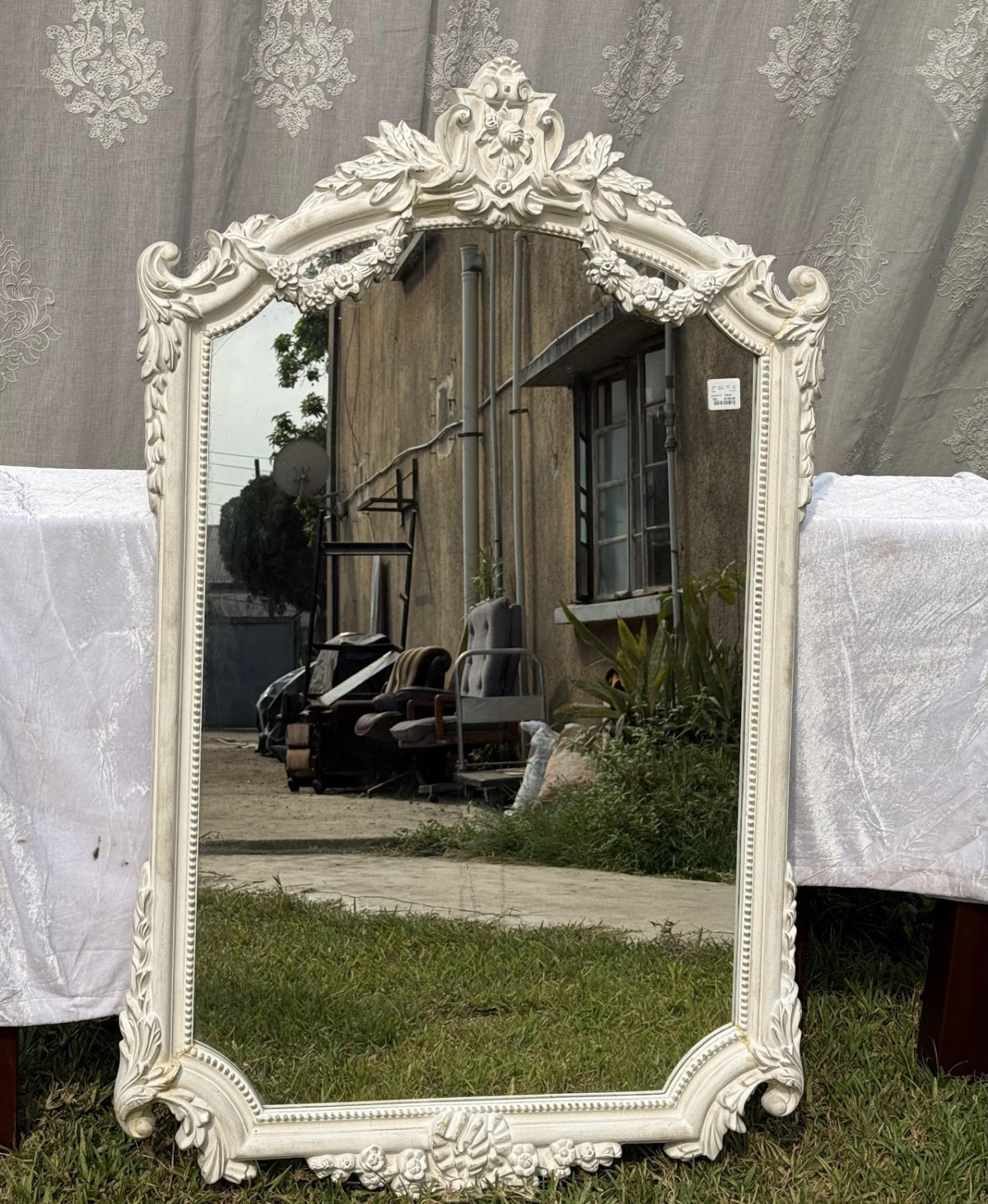 Ornate French Wall Mirror - Image 1