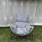 Outdoor butterfly chair