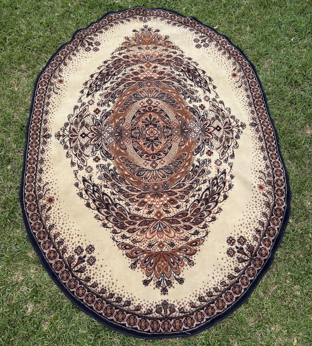 Oval Shaped Rug Oval Shaped Rug - Image 1