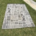 Pattern destination area rug