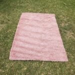 Pink Shaggy Area Rug
