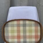 Plaid Woven Bamboo Tray
