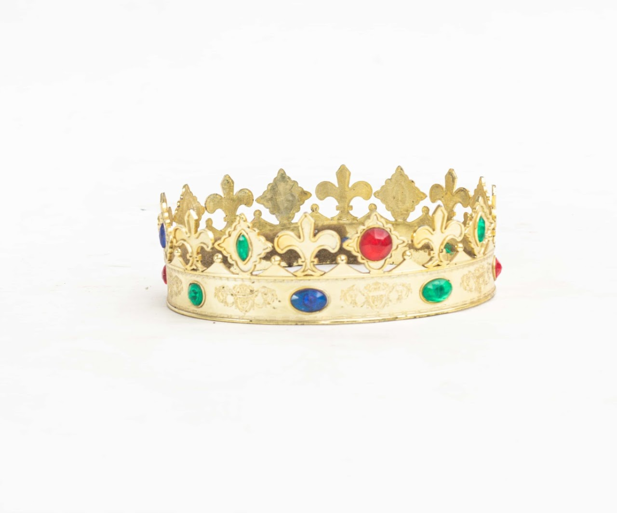 Plastic Gold Crown - Image 1