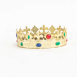 Plastic Gold Crown