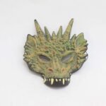 Plastic dragon mask