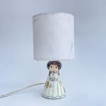 Pottery table lamp