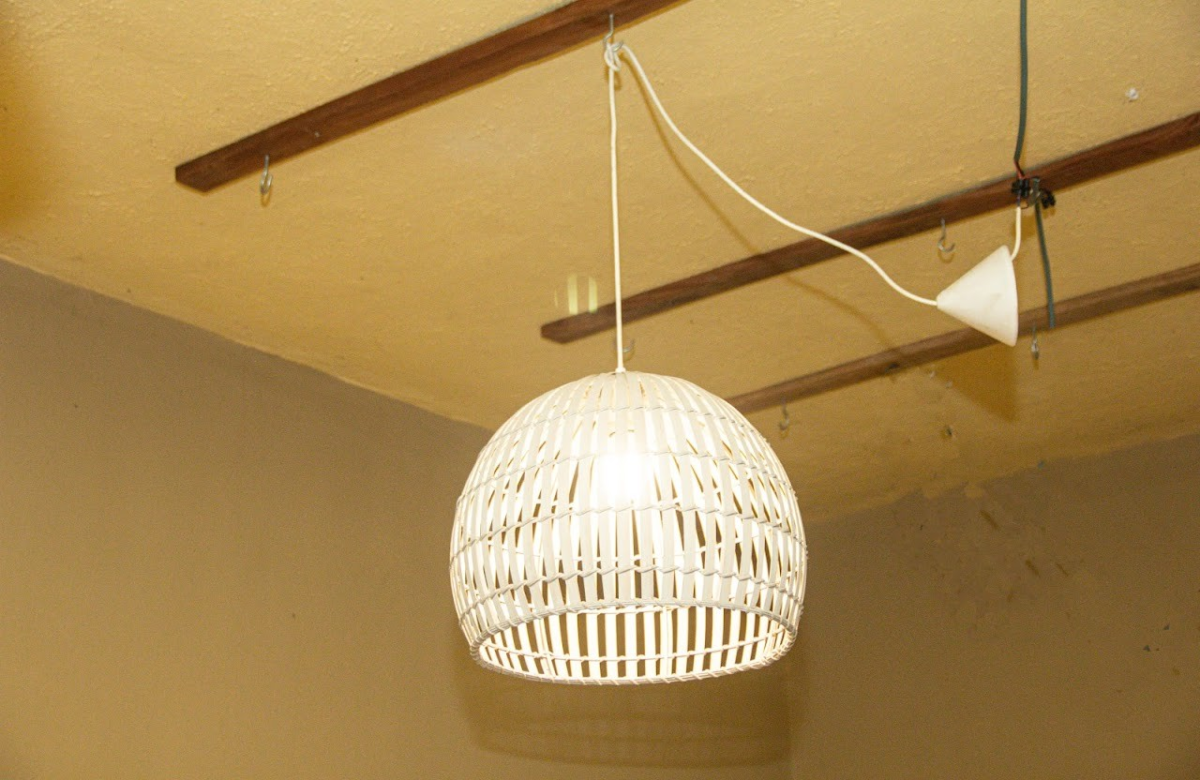 Rattan Chandelier Rattan Chandelier - Image 1