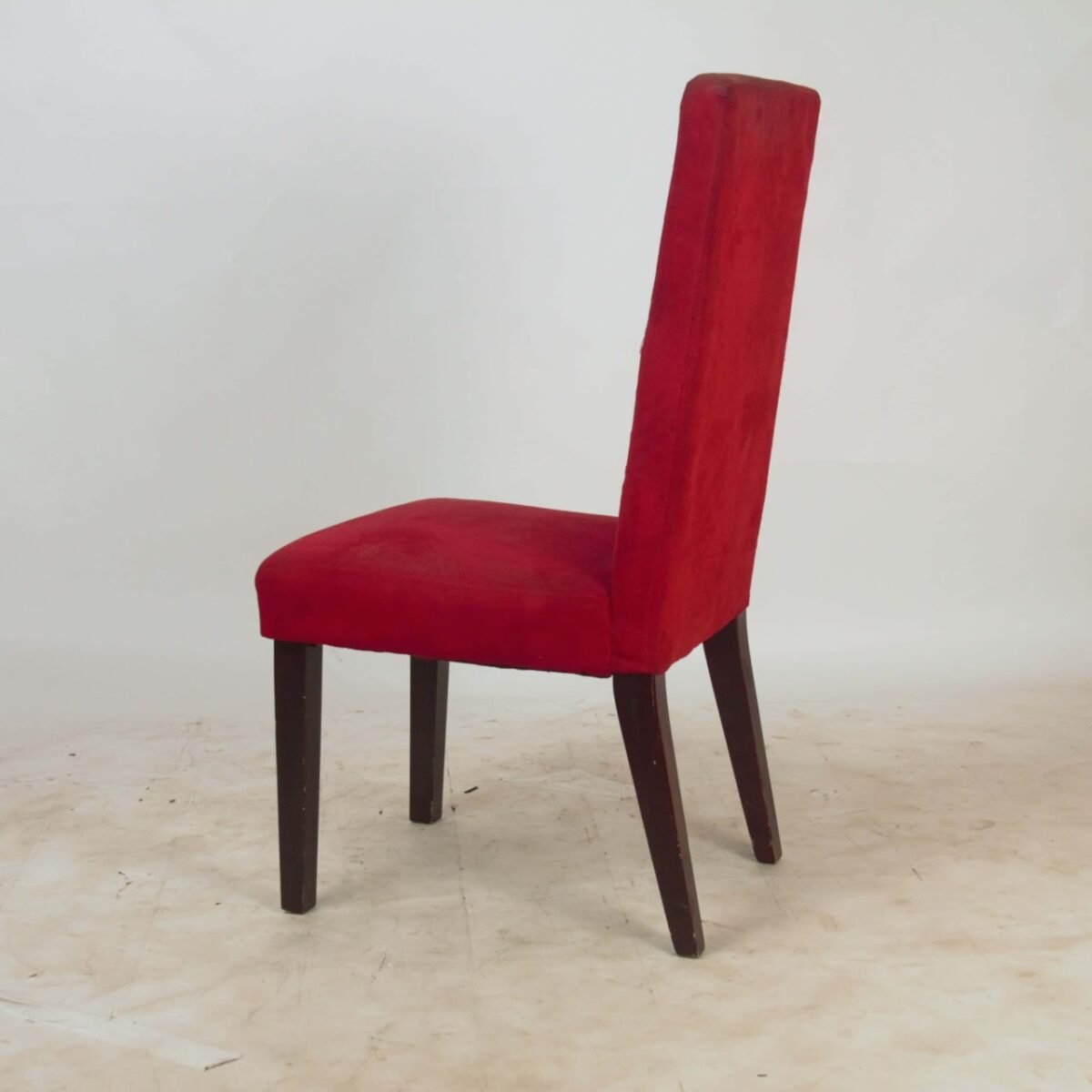 Red Armless Dining Chair Red Armless Dining Chair - Image 1