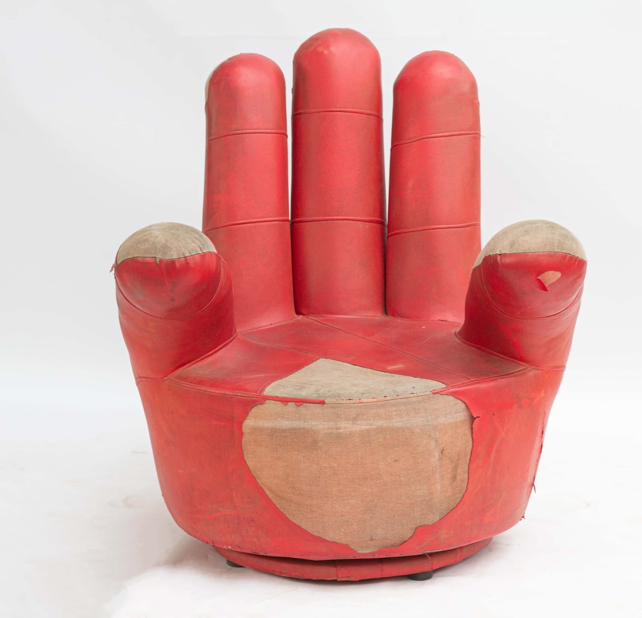 Red hand swivel chair Red hand swivel chair - Image 1