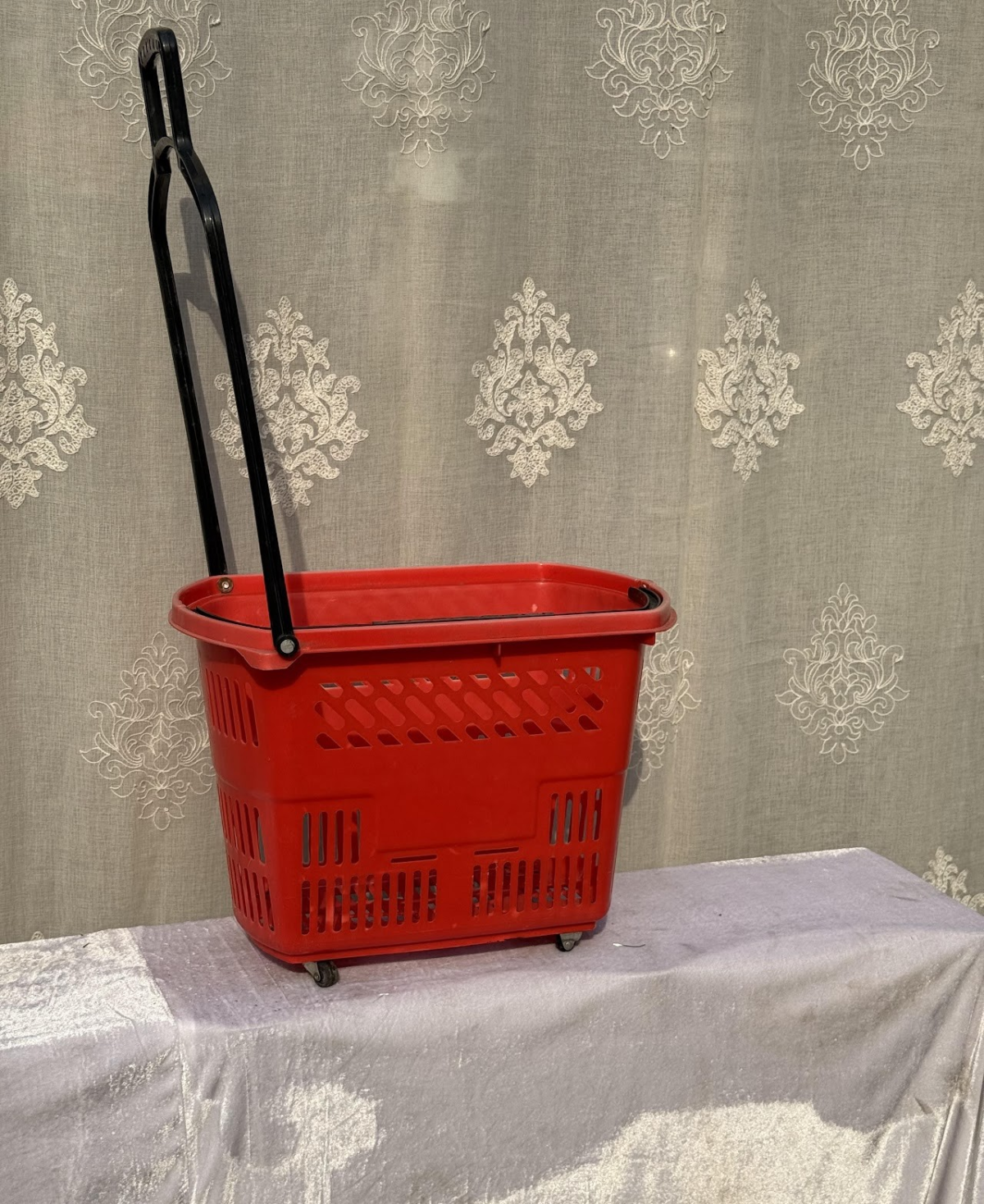 Rolling Shopping Basket Rolling Shopping Basket - Image 1