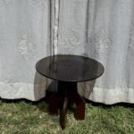 Round Pedestal Tripod Table